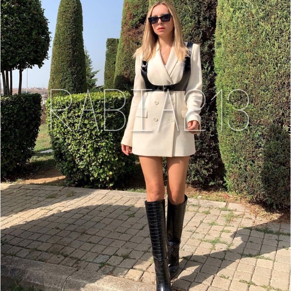 LAST 1!🔥BLOGGERS FAV🔥 ZARA HARNESS BELT - Picture 3 of 16